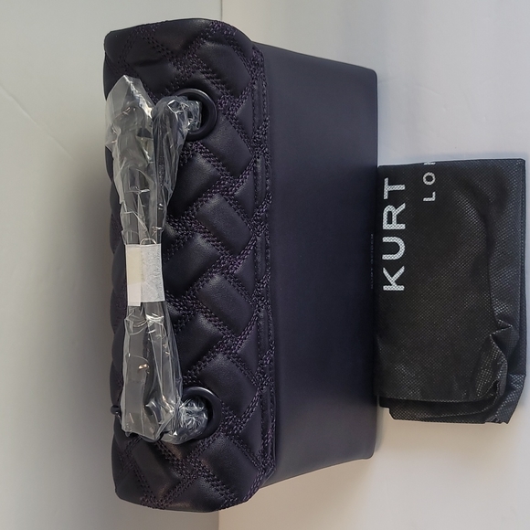 Kensington Drench Leather Shoulder Bag KURT GEIGER LONDON - Picture 3 of 16